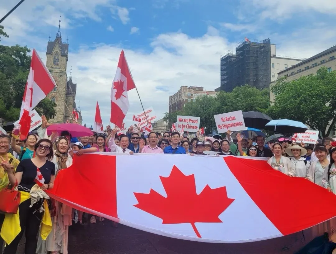 CUAME members and supporters on Parliament Hill